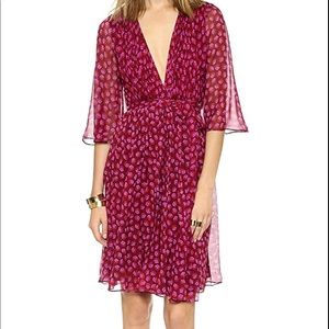 DVF wrap dress